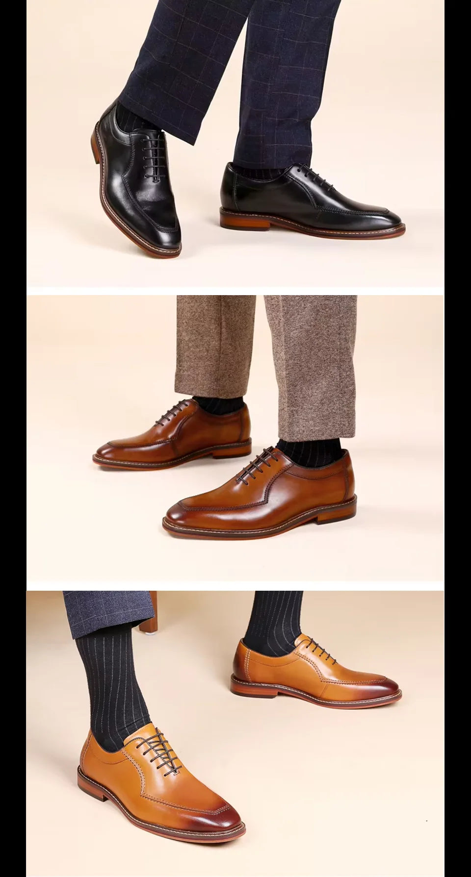 RAFFAELE® Zapatos de Cuero