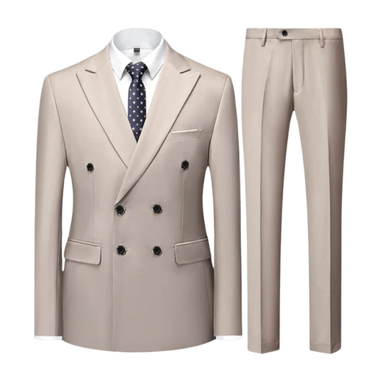 ALEKSEI® Traje Doble Abotonado