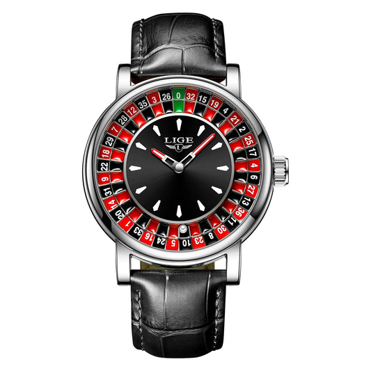 Tomaso® Roulette Dial Quartz Watch